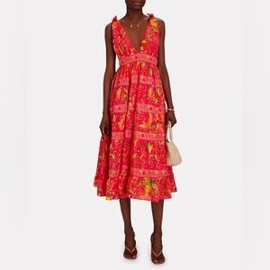 Farm Rio Solar Forest Maxi Dress